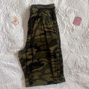 Kids Camouflage Jogger Pants